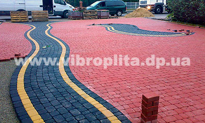 Тротуарная плитка в Севастополе - пример нашей работы