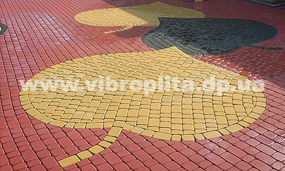 Тротуарная плитка в Симферополе - пример нашей работы